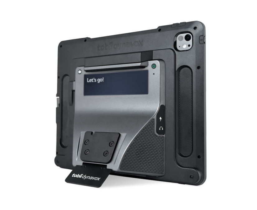 Tobii Dynavox TD Pilot 后侧面