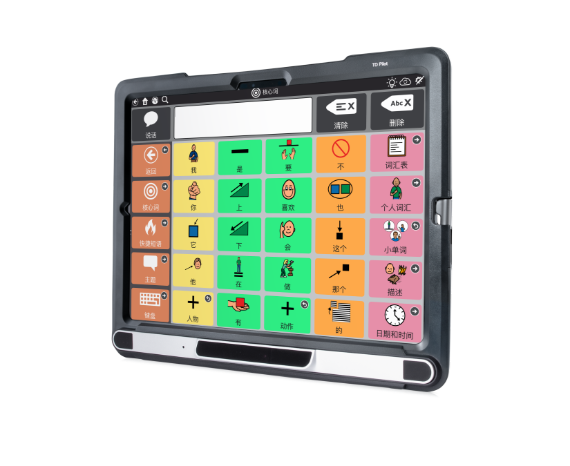 Tobii Dynavox TD Pilot和TD Snap界面