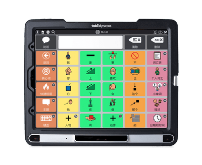 Tobii Dynavox TD Pilot和TD Snap界面