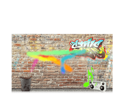 带有Graffiti游戏的Magic Eye FX软件的屏幕截图